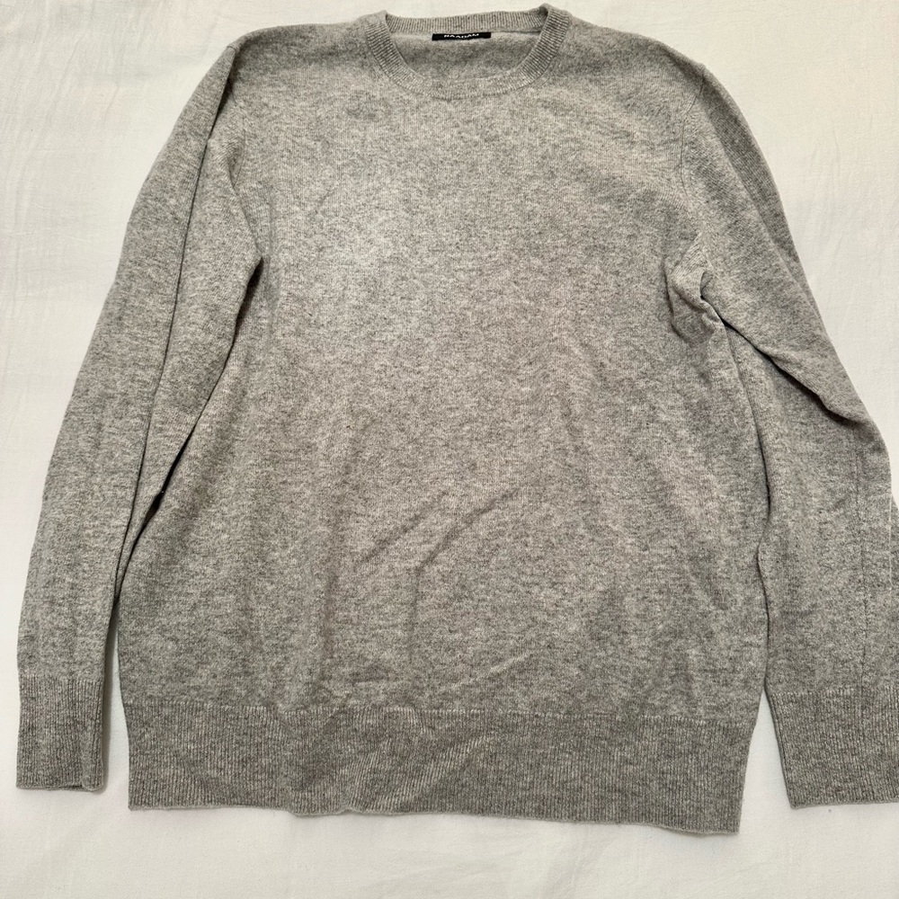 NAADAM Light Gray Crewneck Sweater